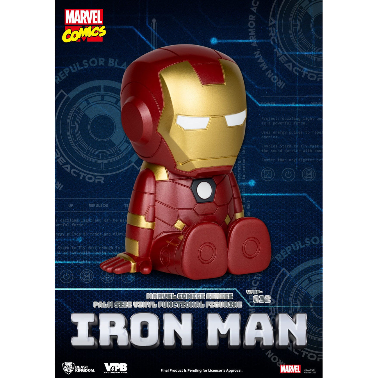 Image produit Marvel Comics Classic Piggy Tirelire en vinyle Iron Man 12 cm