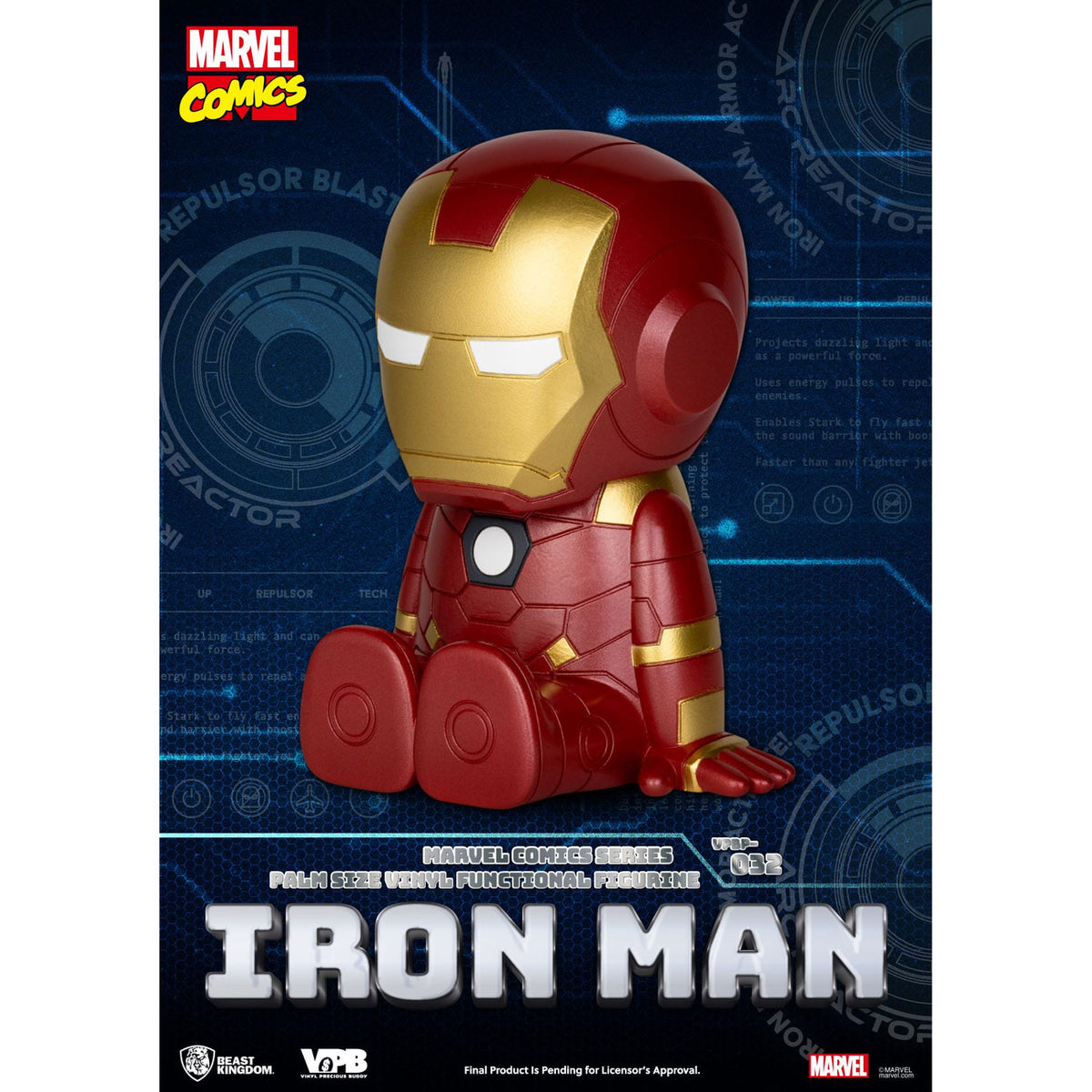 Image produit Marvel Comics Classic Piggy Tirelire en vinyle Iron Man 12 cm