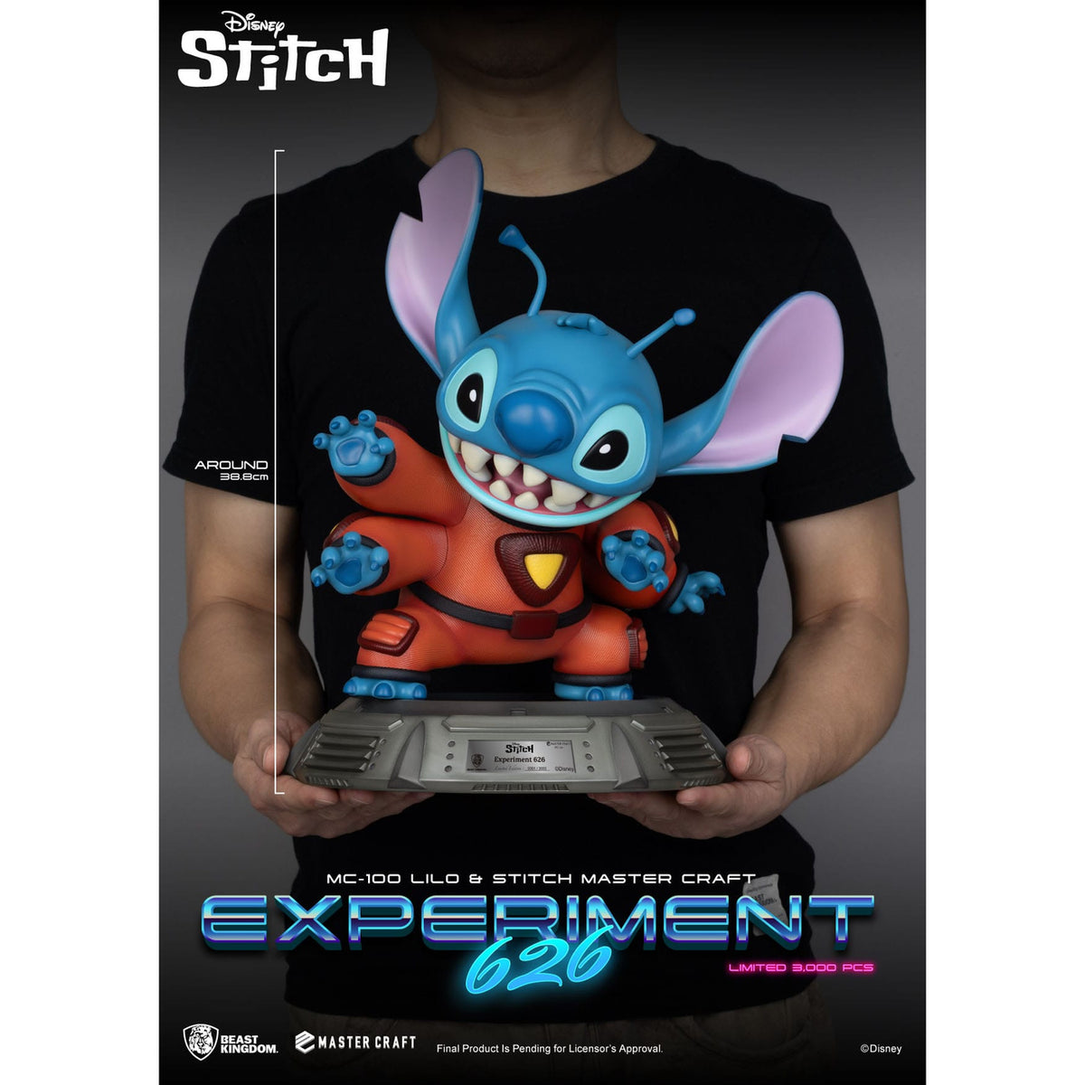 Image produit Lilo & Stitch Master Craft Statue Expérience 626 39 cm