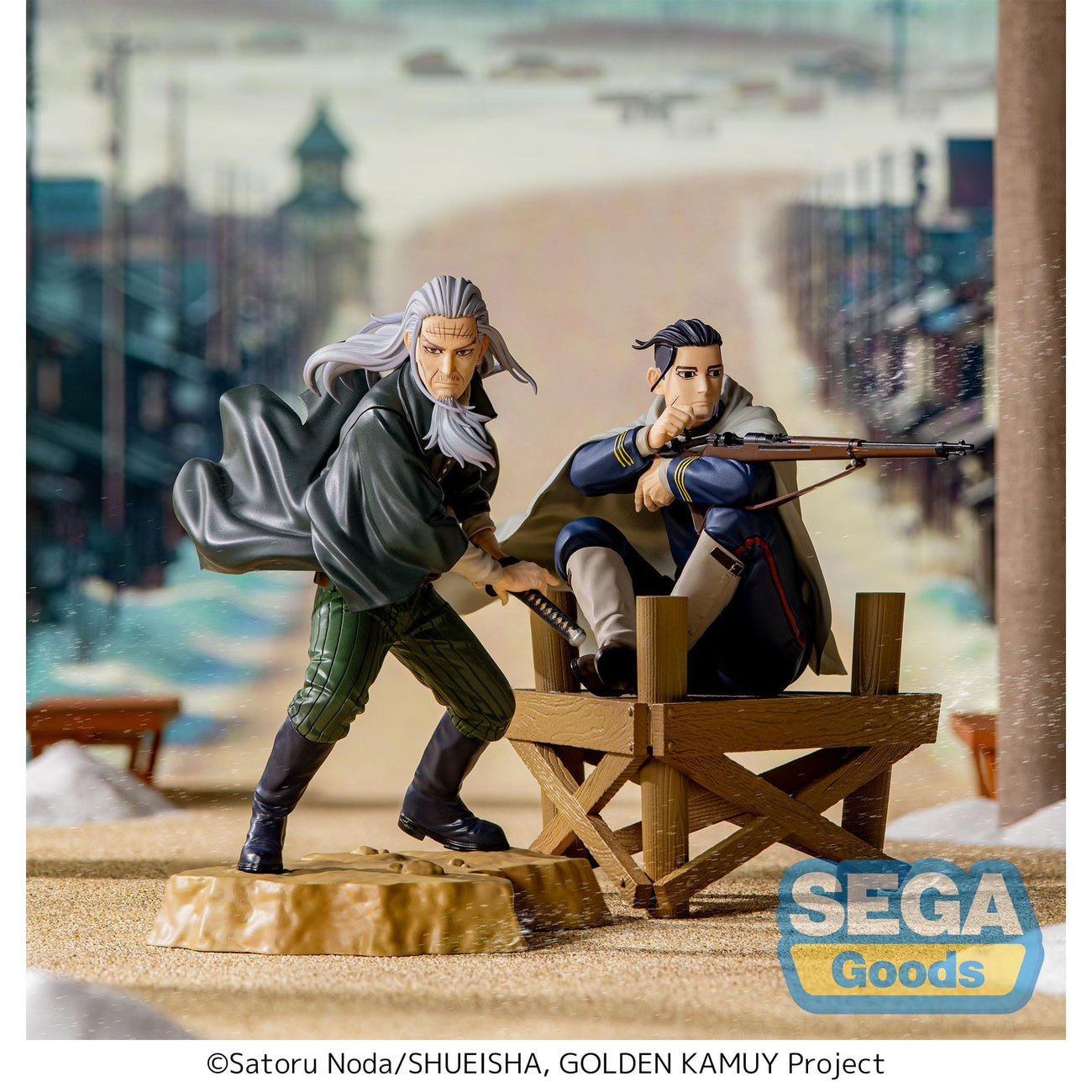 Image produit Golden Kamuy Xross Link Statue PVC Anime Toshizo Hijikata
