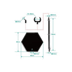 Image produit The Simple Stand Mini Nendoroid More Support de Figurine Noir