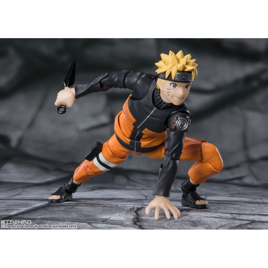 Image produit Naruto S.H.Figuarts Figurine articulée Naruto Uzumaki The