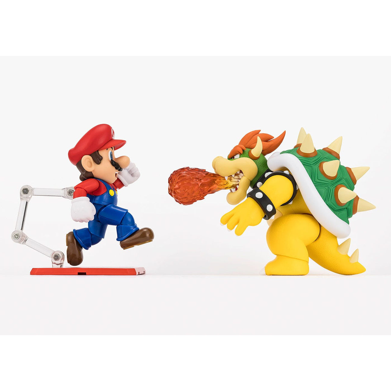 Image produit Super Mario S.H. Figuarts Figurine articulée Bowser 13 cm