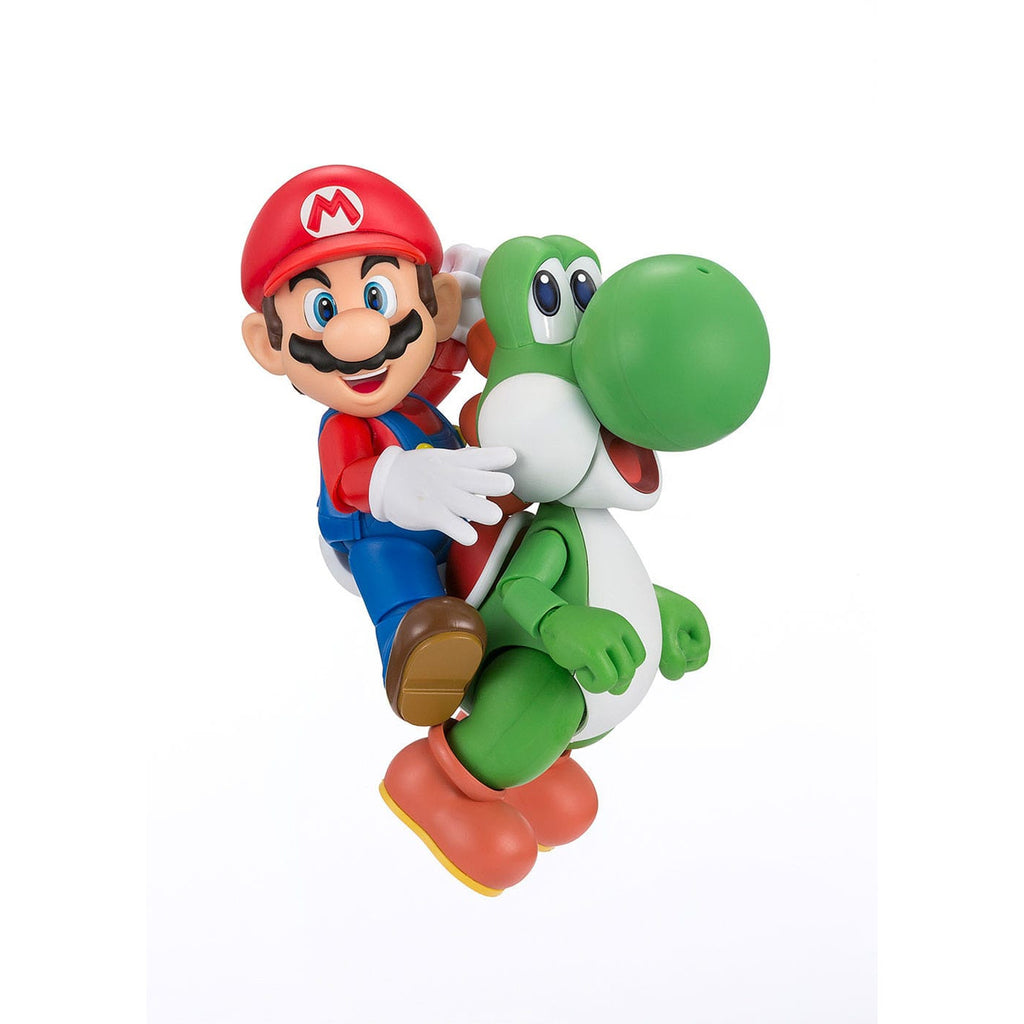 Image produit Super Mario S.H. Figuarts figurine articulée Yoshi 11 cm