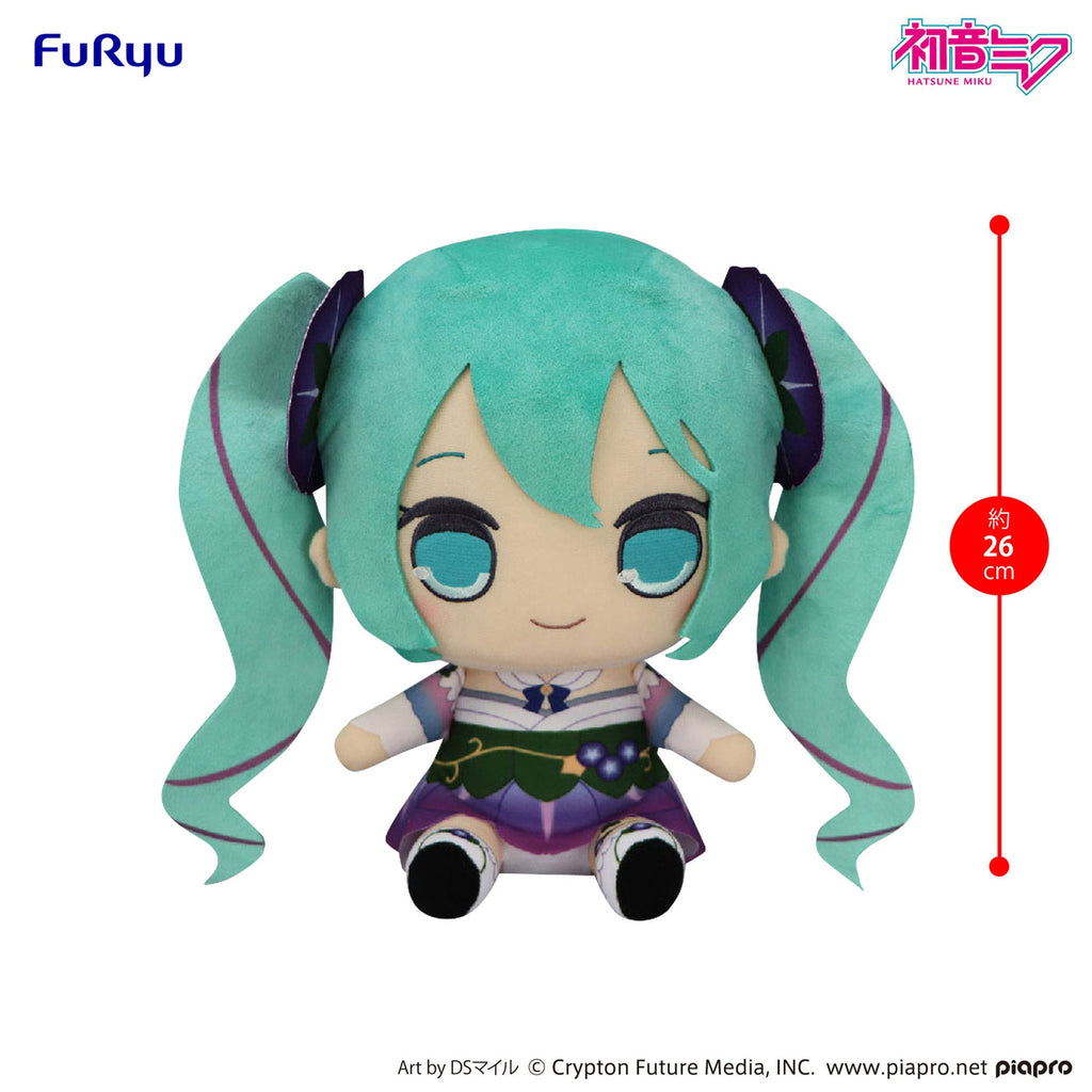 Image produit Hatsune Miku Kyurumaru grande peluche Morning Glory 26 cm