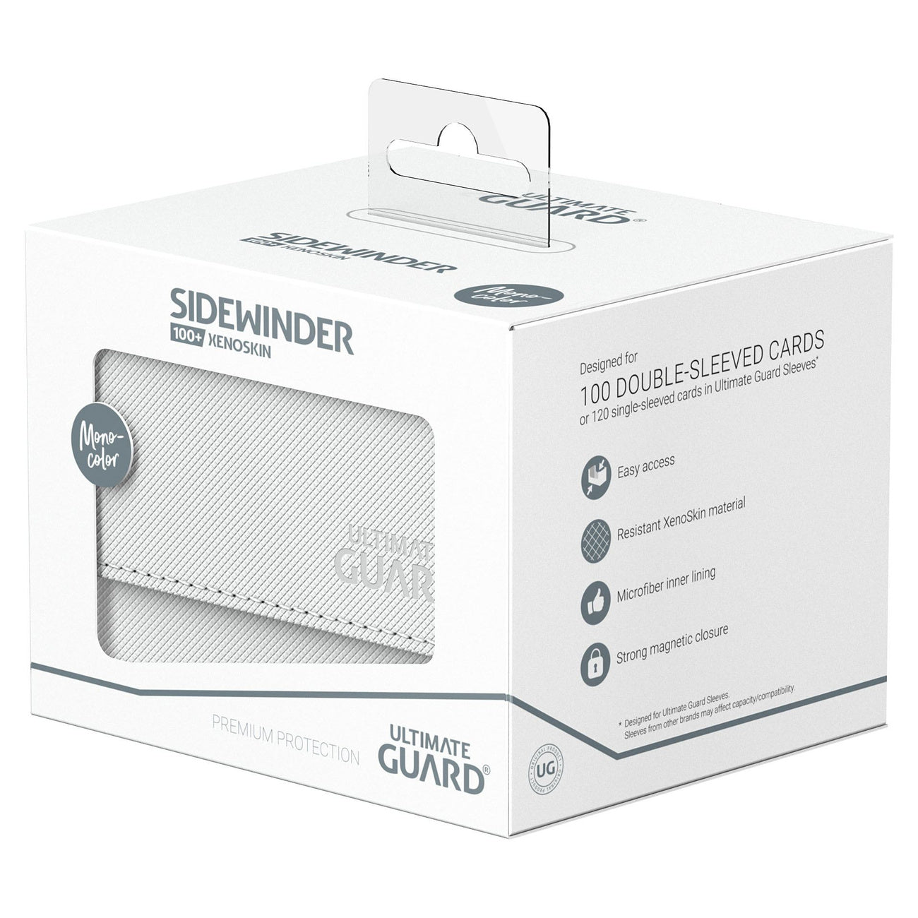 Image produit Ultimate Guard Sidewinder 100+ Xenoskin - Blanc