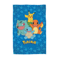 Image produit Couverture en polaire flanelle Pokémon Starter Pokémon 130 x 160 cm