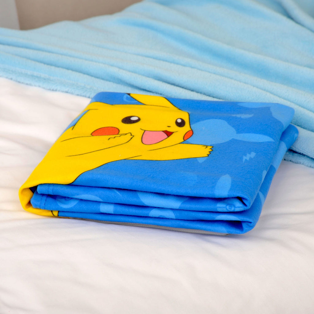 Image produit Couverture en polaire flanelle Pokémon Starter Pokémon 130 x 160 cm