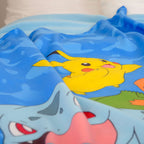 Image produit Couverture en polaire flanelle Pokémon Starter Pokémon 130 x 160 cm