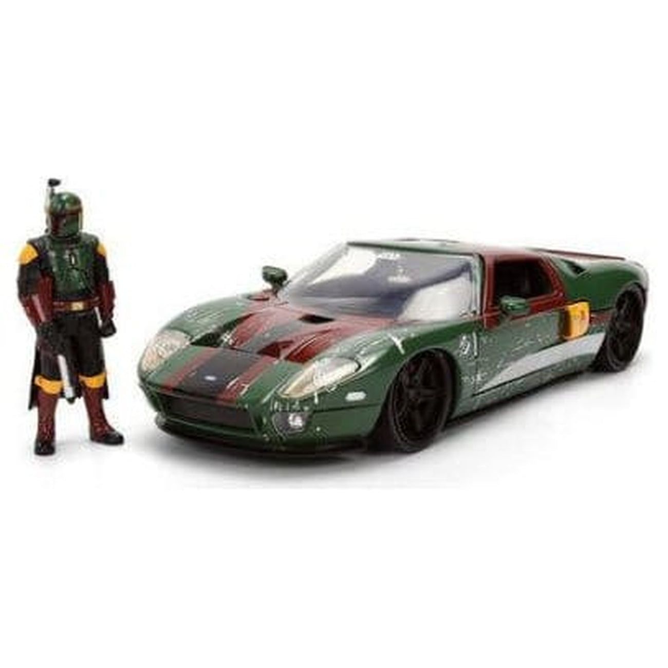 Image produit Star Wars Modèle Diecast 1:24 Boba Fett 2005 Ford GT