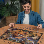 Image produit Le Seigneur des Anneaux Puzzle Le voyage de Frodon (1000 pièces)