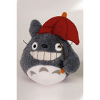 Image produit Mon Voisin Totoro Peluche Totoro Parapluie Rouge 15 cm