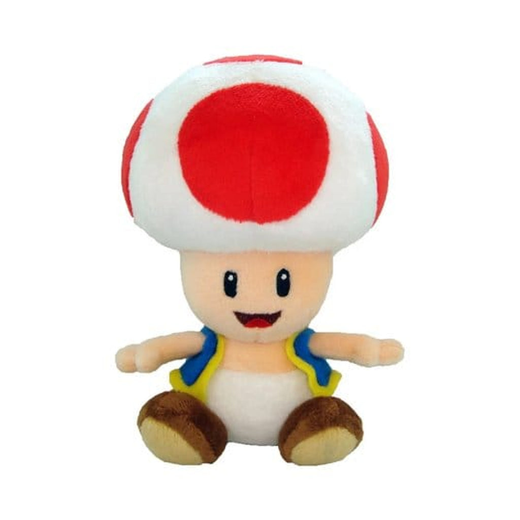 Image produit Super Mario peluche Toad 17 cm