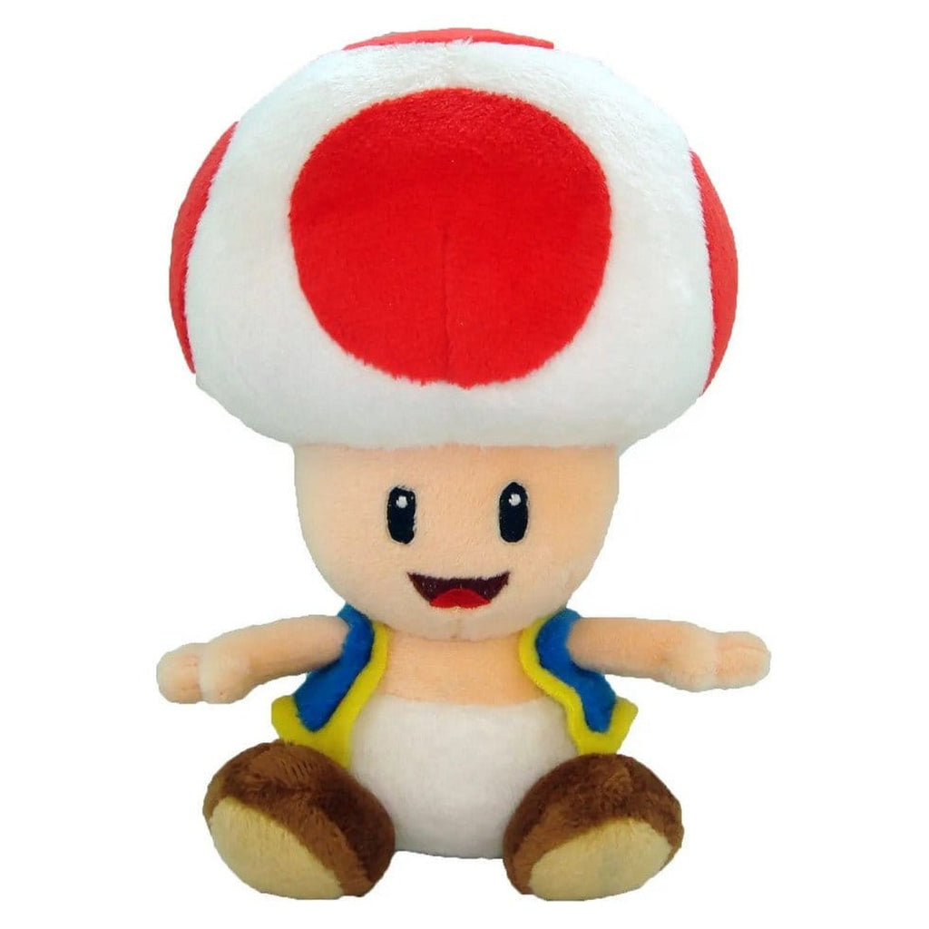 Image produit Super Mario peluche Toad 17 cm