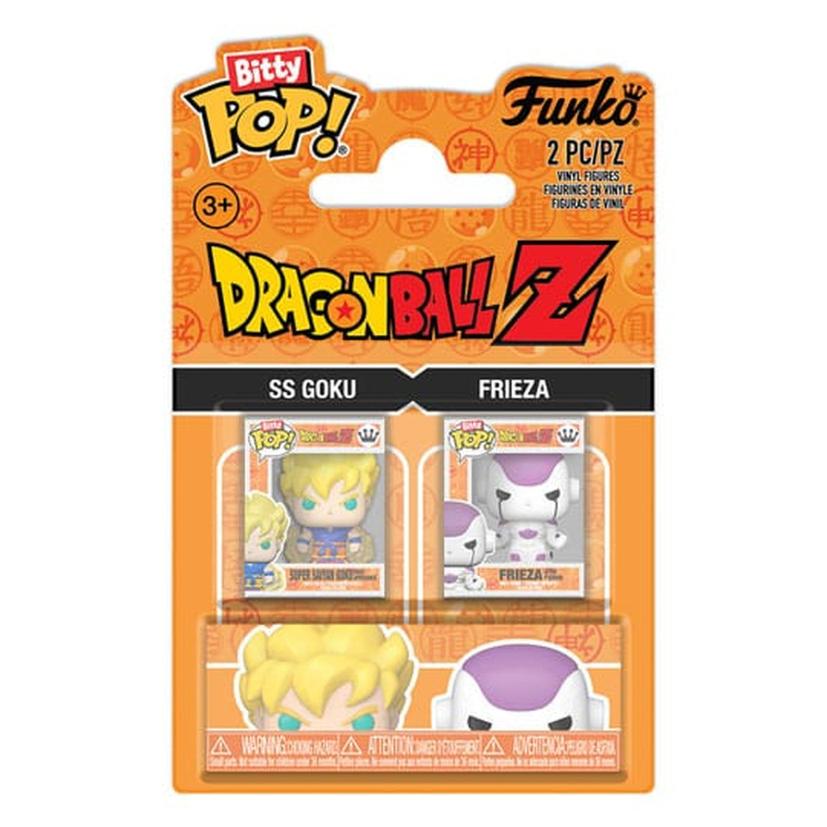 Image produit Dragon Ball Bitty POP! Figurines en vinyle Pack de 2 Goku & Freezer
