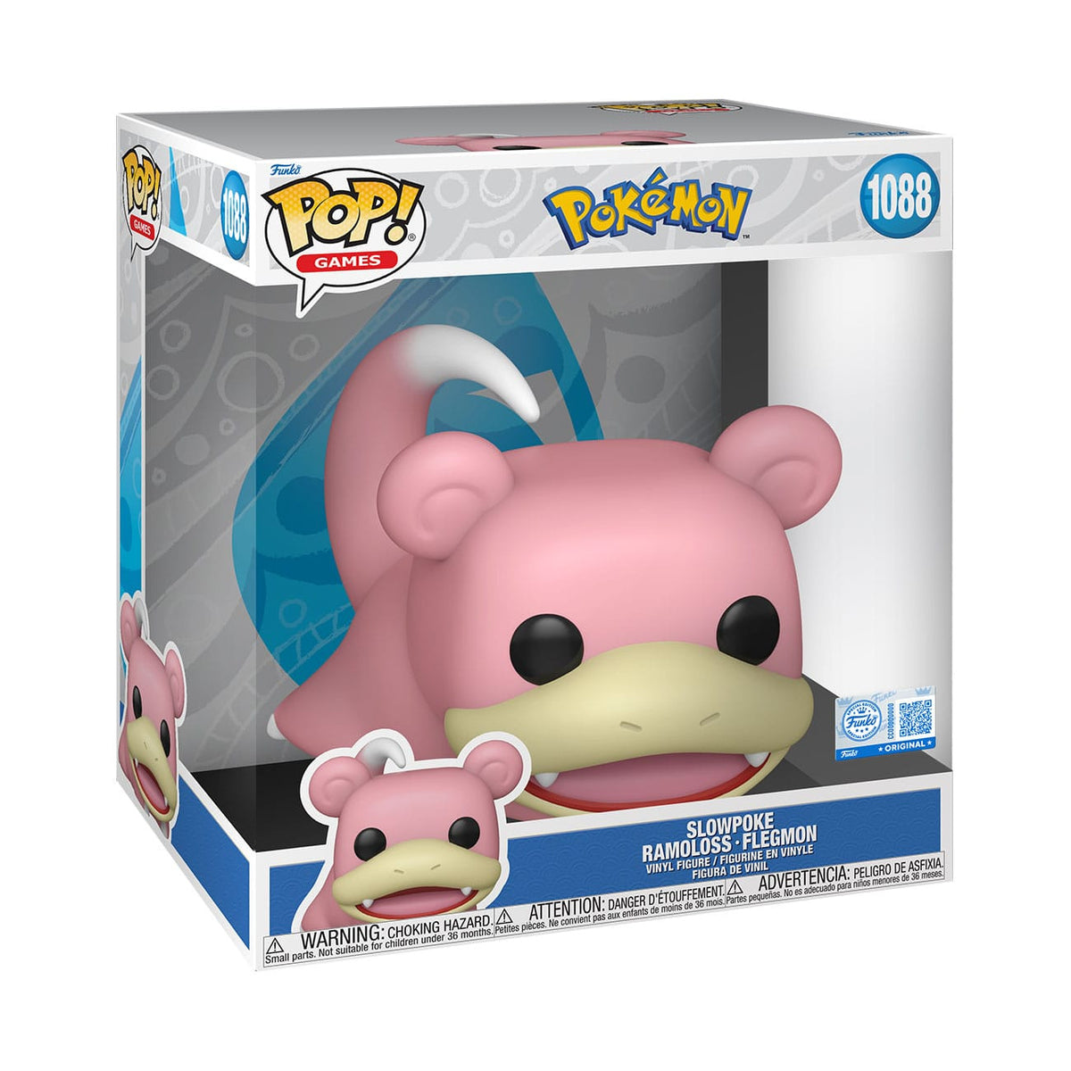 Image produit Pokémon Super Sized Jumbo POP! Figurine en vinyle Slowpoke 25 cm