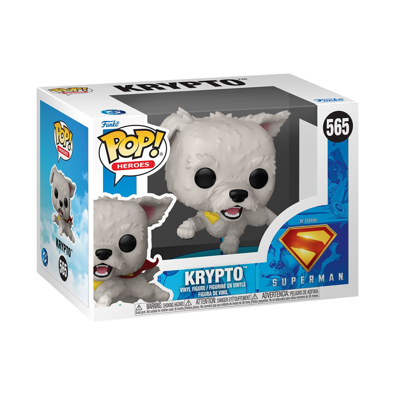 Image produit Superman (2025) Figurine POP! Vinyl Krypto 9 cm