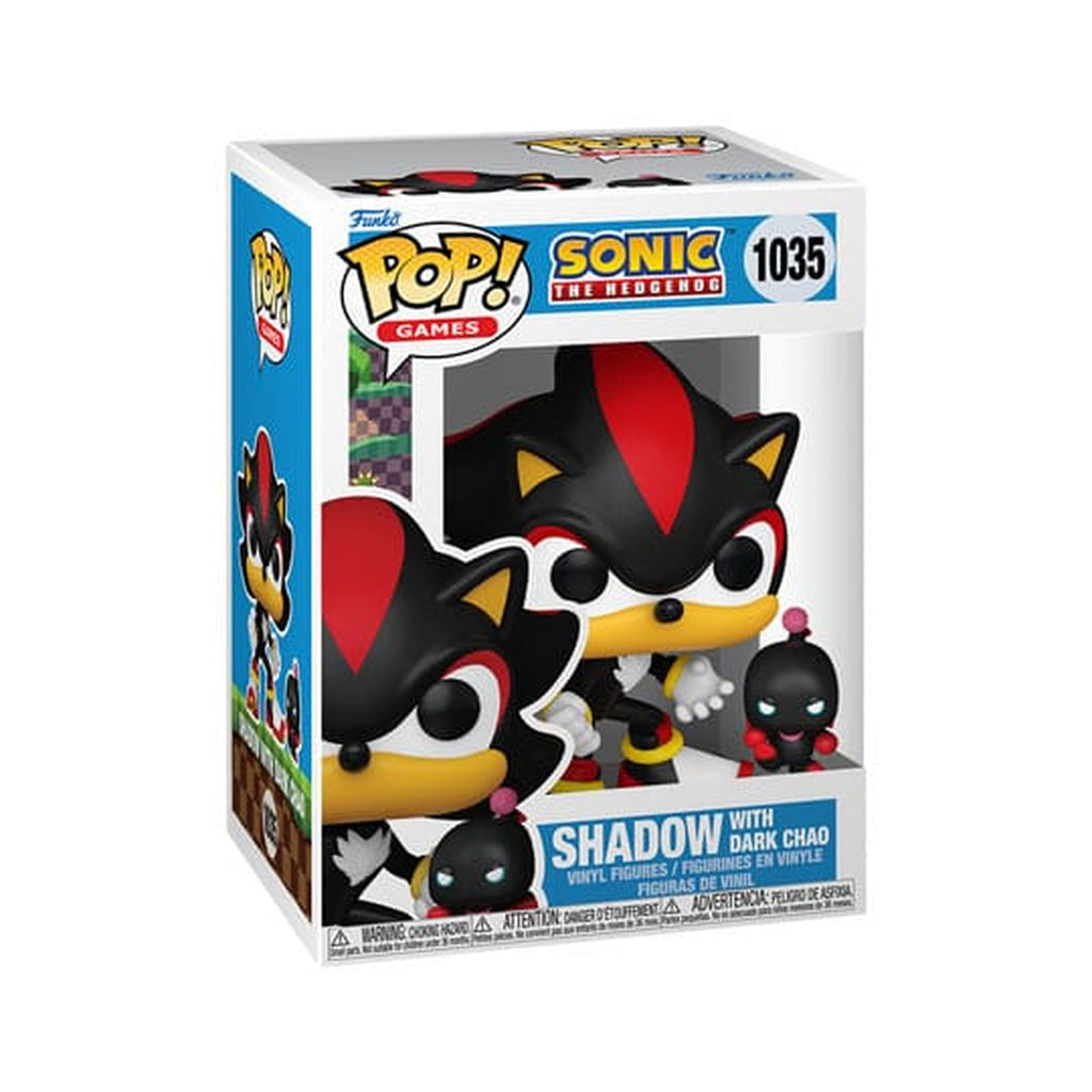 Product image Sonic The Hedgehog POP & Buddy! Vinyl Figure Shadow w/ D-Chao