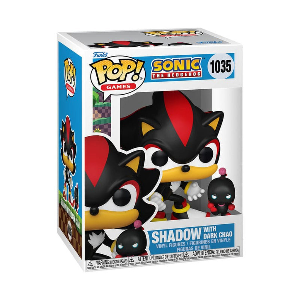 Product image Sonic The Hedgehog POP & Buddy! Vinyl Figure Shadow w/ D-Chao