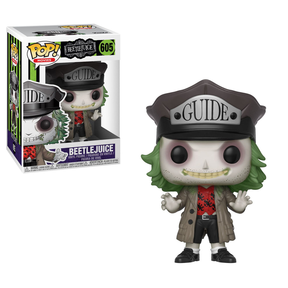 Product image Beetlejuice POP! Horror Vinyl Figure Beetlejuice Guide Hat 9