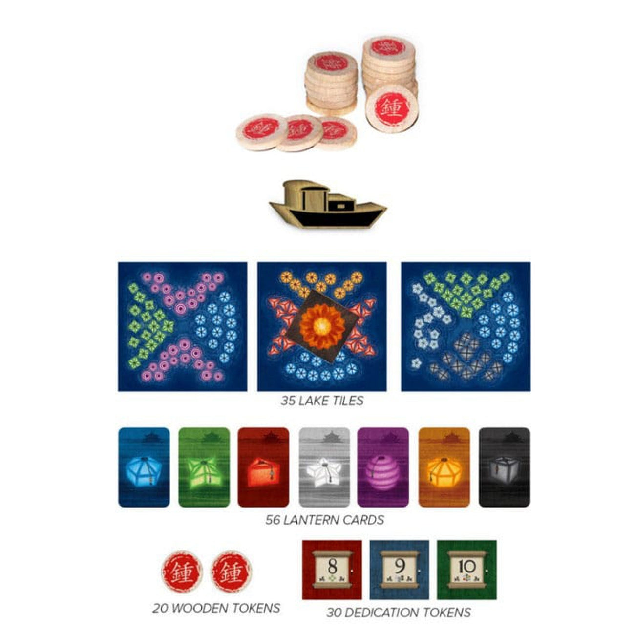 Image produit Lanterns: The Harvest Festival – Jeu de pose de tuiles