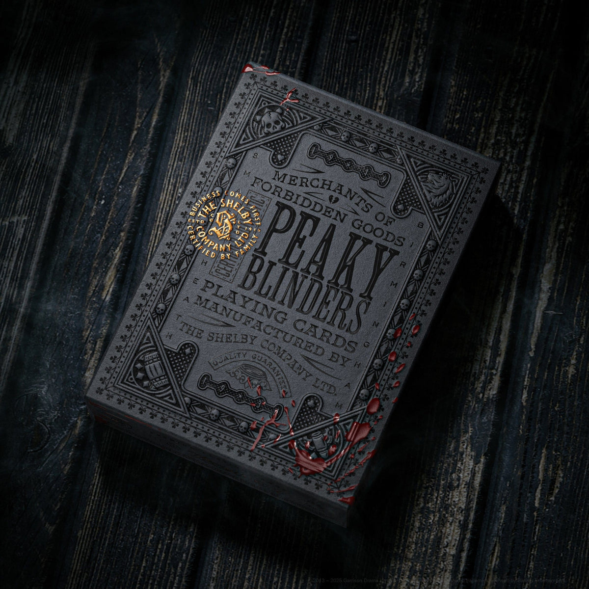 Image produit Peaky Blinders Jeu de Cartes Forged In Smoke and Blood