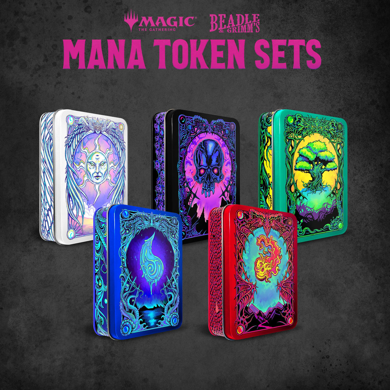 Image produit Magic: The Gathering Pack de Dés et Jetons Mana Bleu