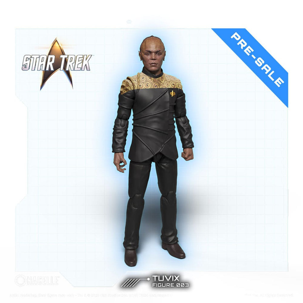 Image produit Star Trek : Voyager figurine articulée 1/12 Tuvix 16 cm