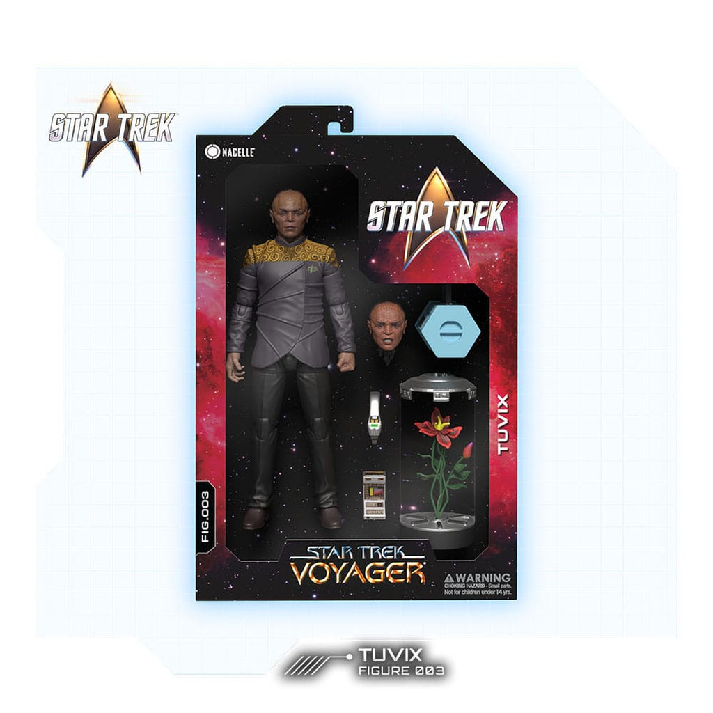 Image produit Star Trek : Voyager figurine articulée 1/12 Tuvix 16 cm