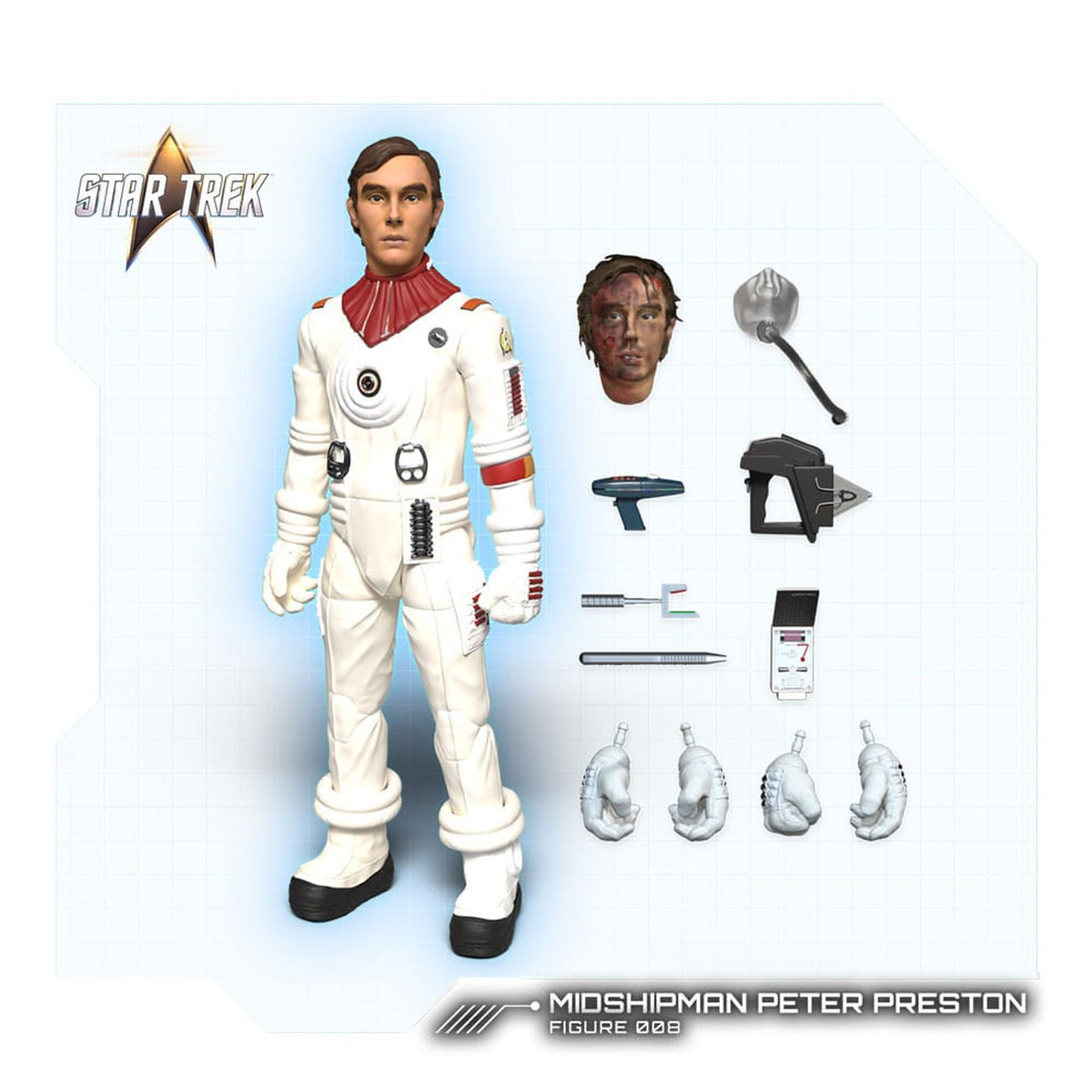Image produit Star Trek II : La Colère de Khan figurine articulée 1/12 Peter Preston