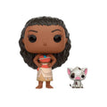 Image produit Vaiana POP! Disney figurine en vinyle Vaiana & Pua 9 cm