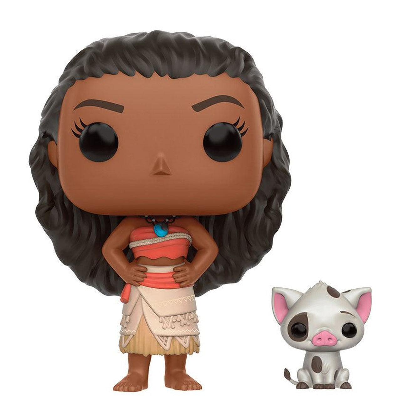 Image produit Vaiana POP! Disney figurine en vinyle Vaiana & Pua 9 cm