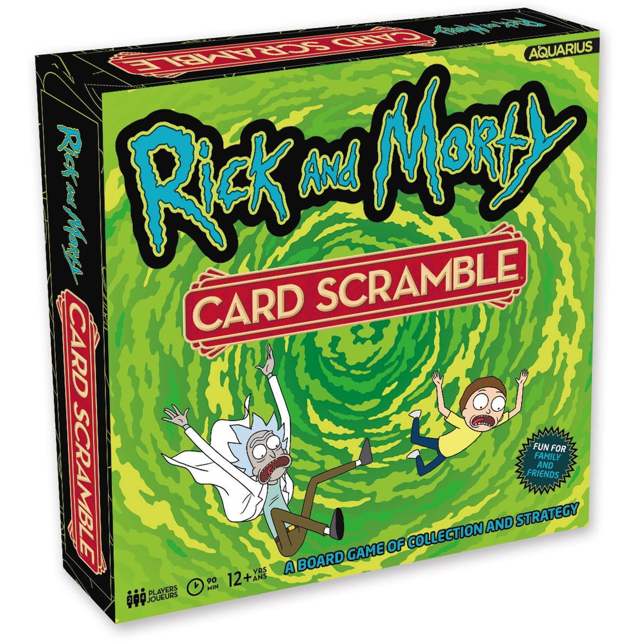 Image produit Rick and Morty Jeu de plateau Card Scramble *Version anglaise*