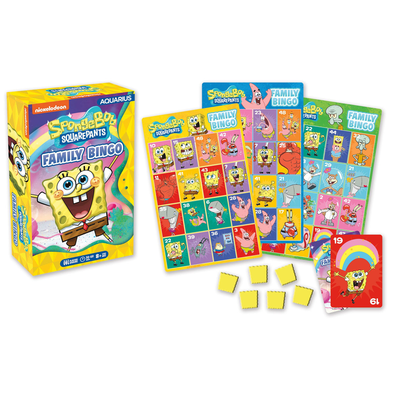 Image produit Jeu de société SpongeBob Family Bingo *Version anglaise*