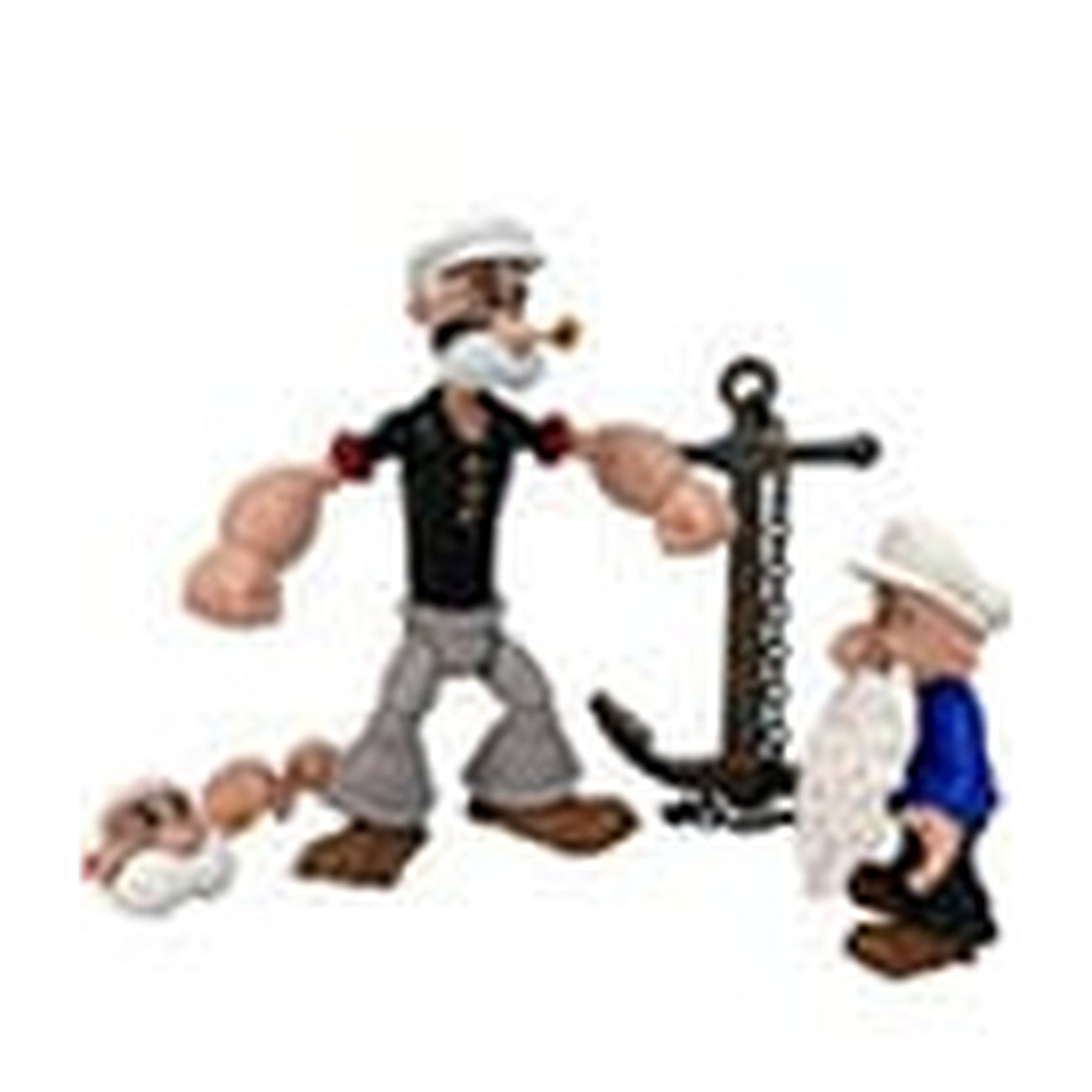 Image produit Figurine articulée Popeye Wave 02 Poopdeck Pappy