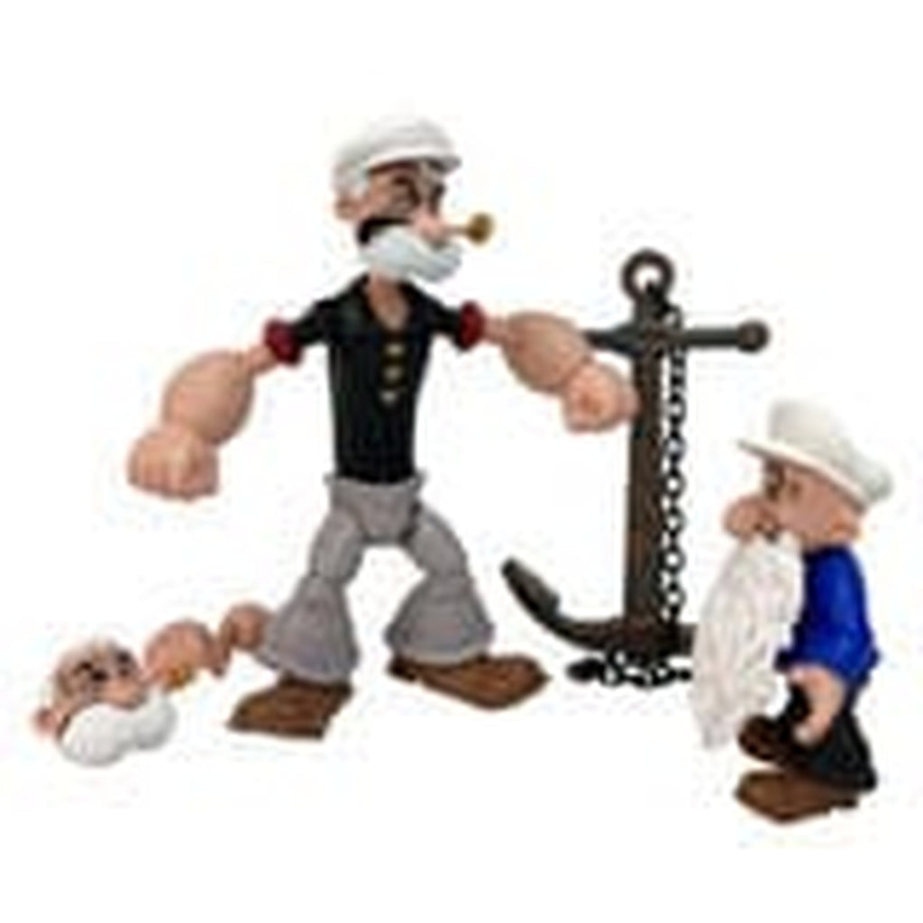 Image produit Figurine articulée Popeye Wave 02 Poopdeck Pappy