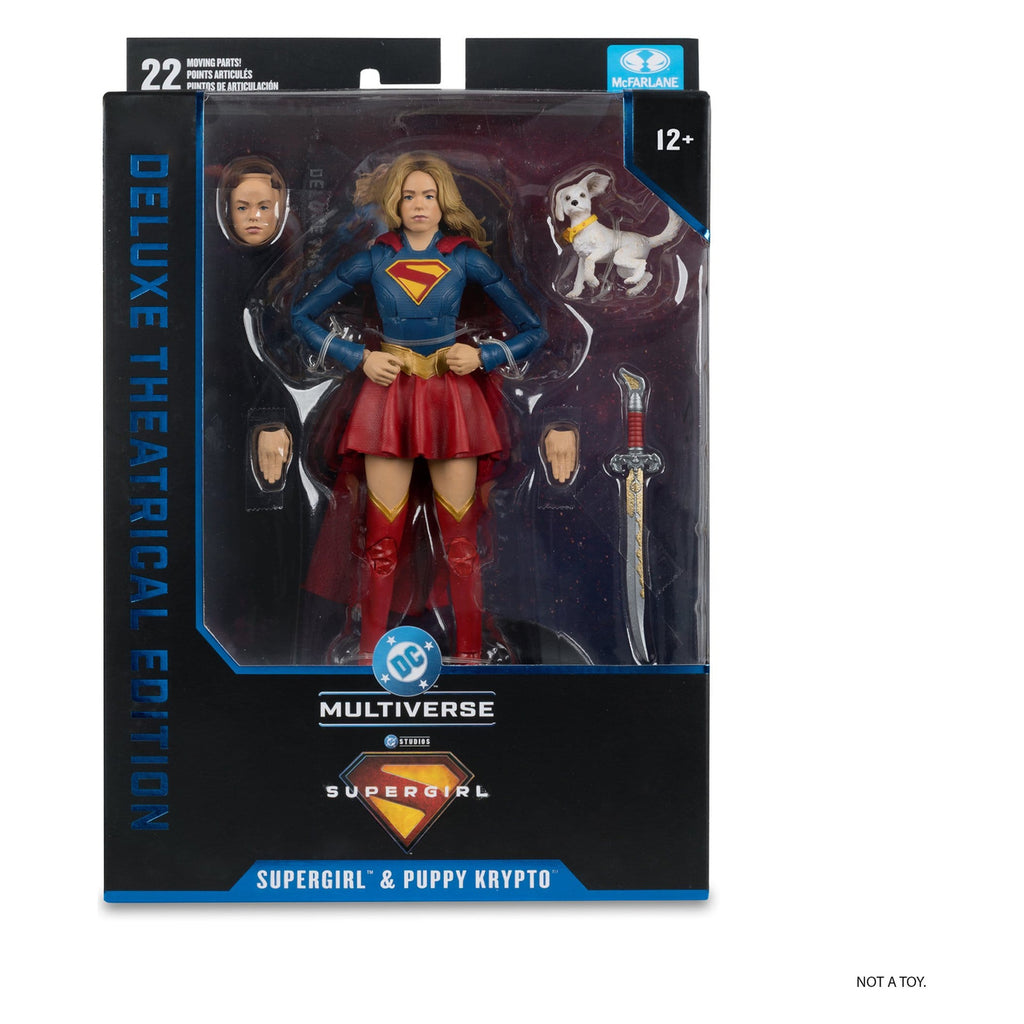 Image produit Supergirl (2026) Figurine articulée DC Theatrical Deluxe Edition