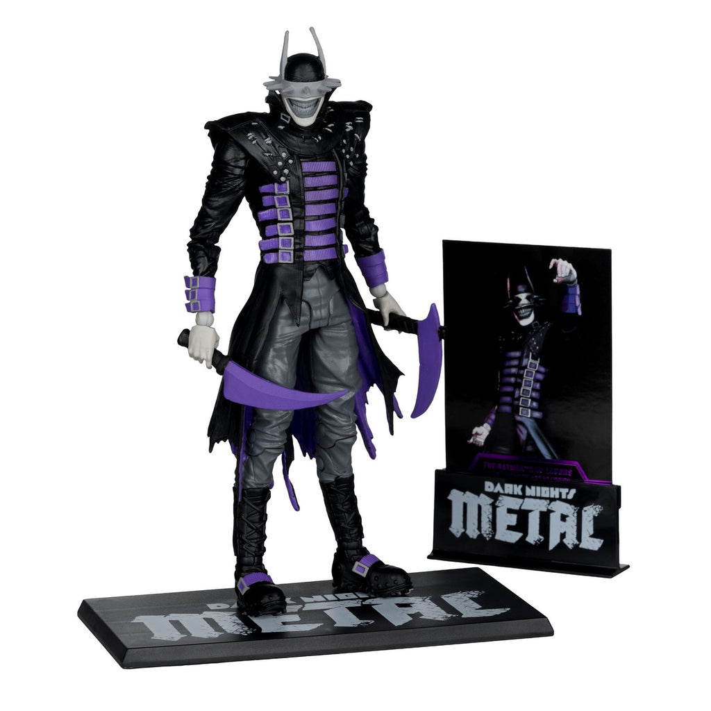 Image produit DC Multiverse figurine articulée The Batman Who Laughs (N&B)