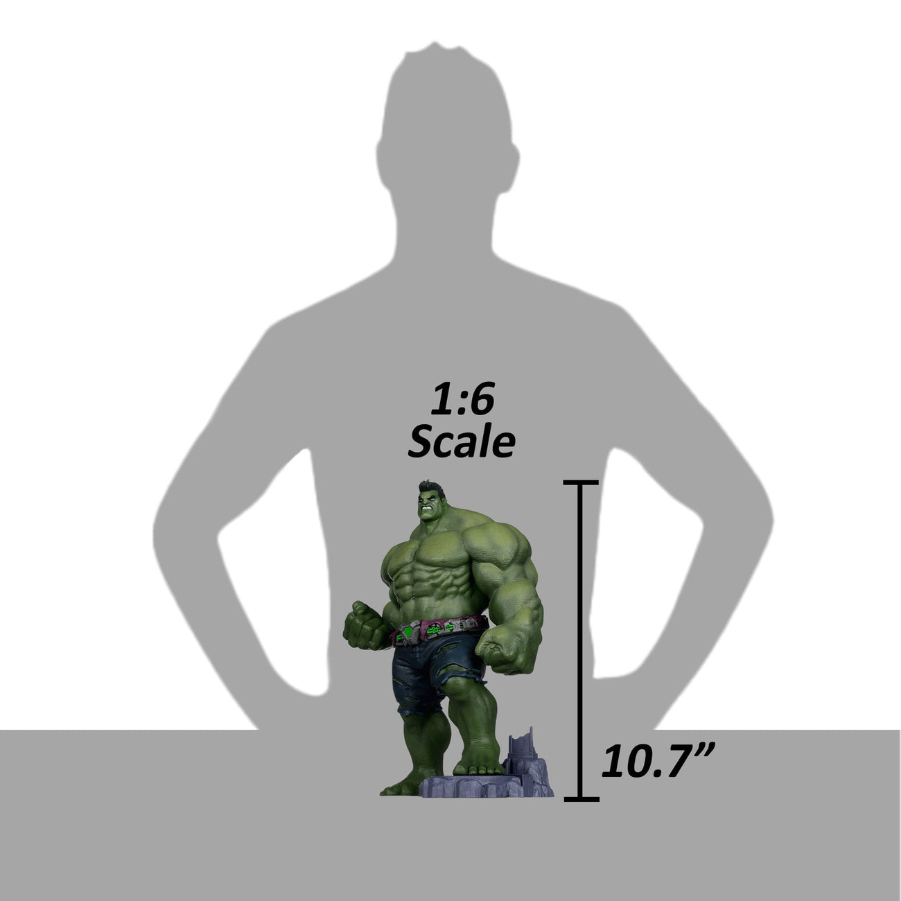 Image produit Marvel Rivals Collection figurine articulée 1/6 The Hulk 27 cm
