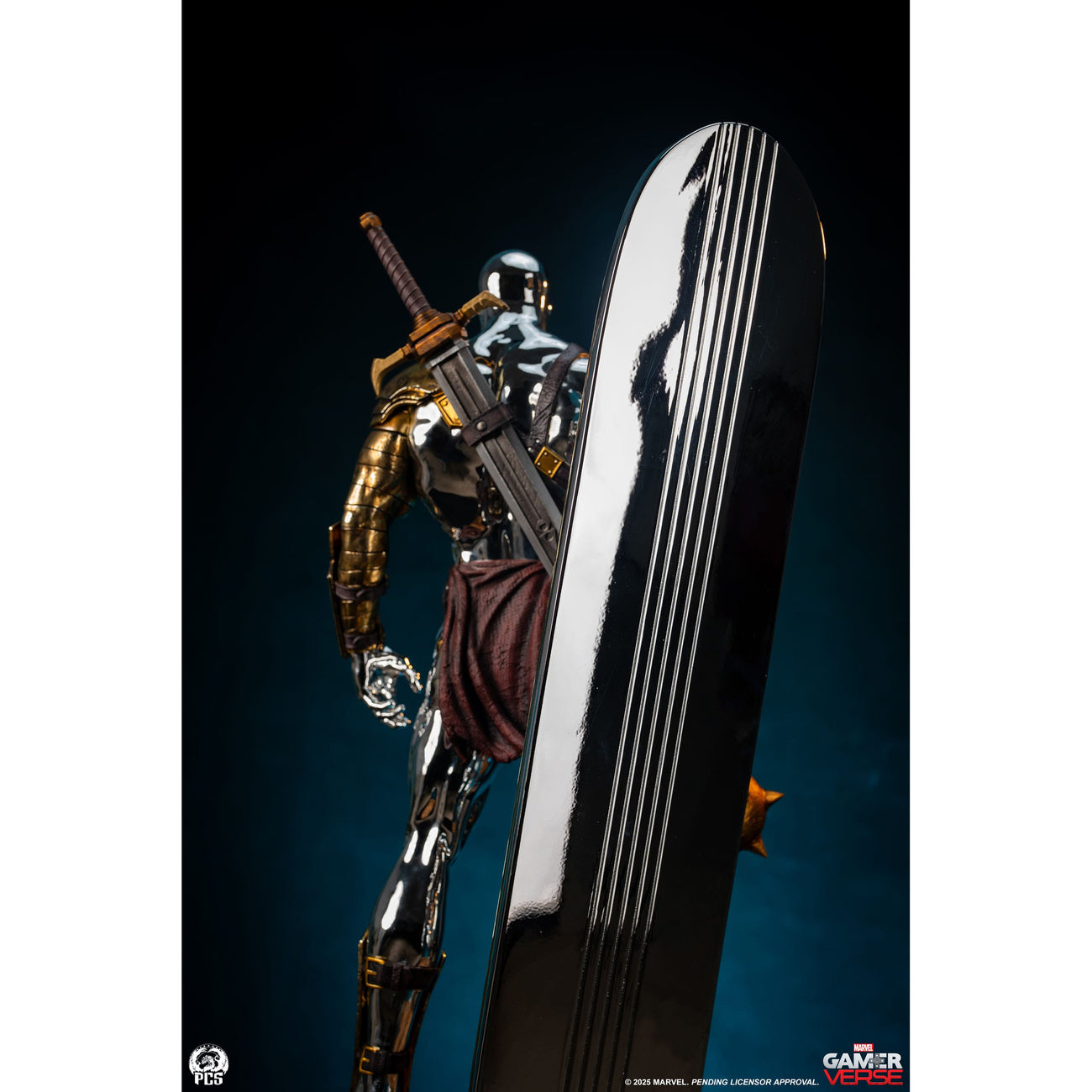 Image produit Marvel Gamerverse Statue 1/3 Silver Surfer 77 cm