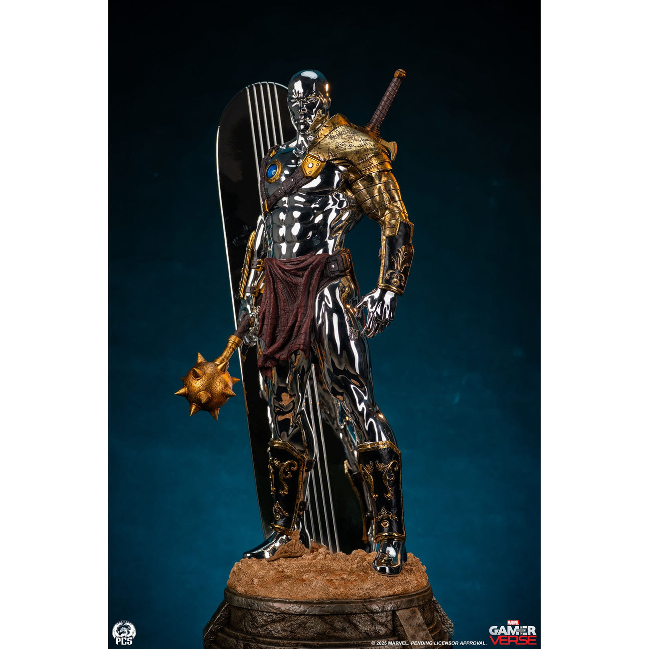 Image produit Marvel Gamerverse Statue 1/3 Silver Surfer 77 cm