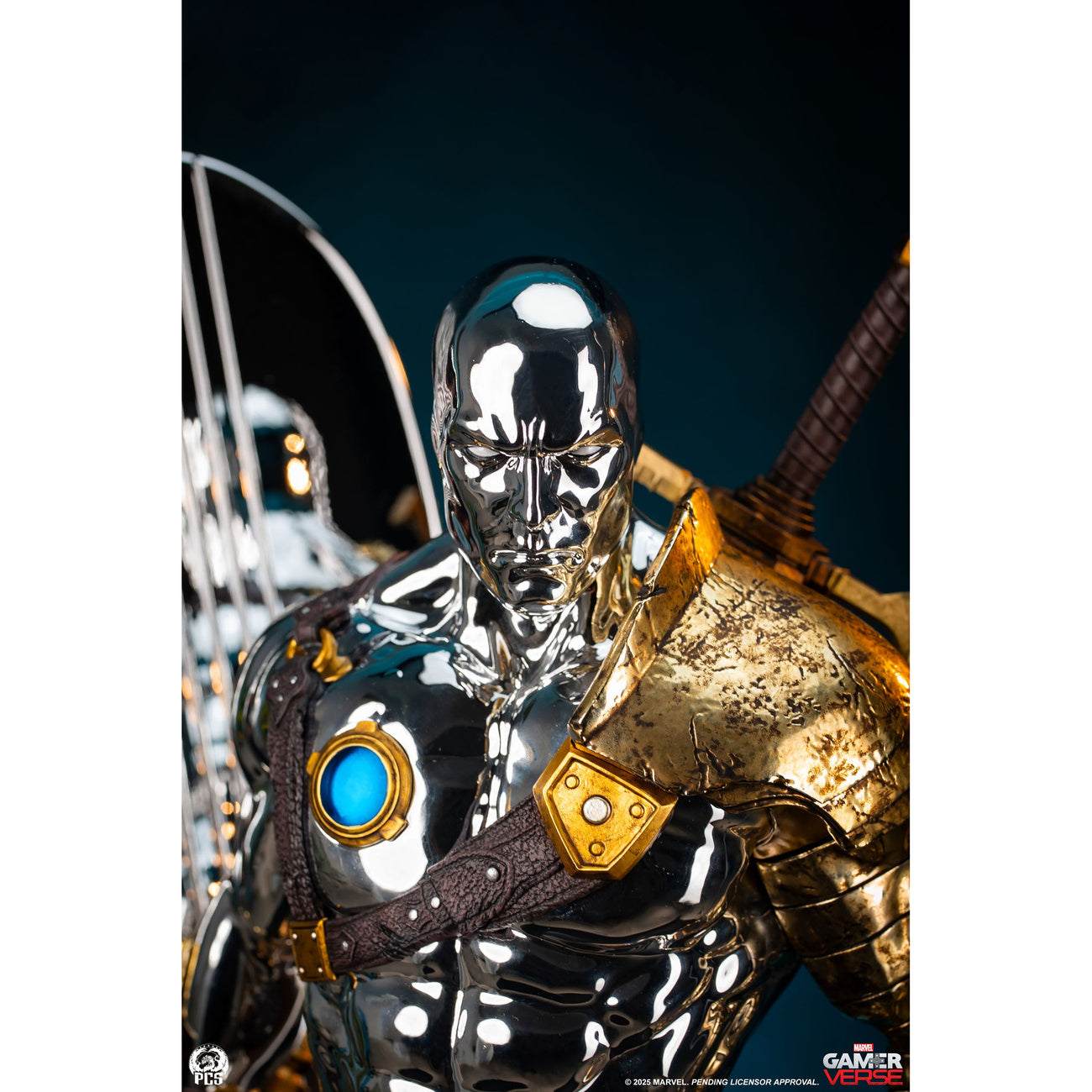 Image produit Marvel Gamerverse Statue 1/3 Silver Surfer 77 cm