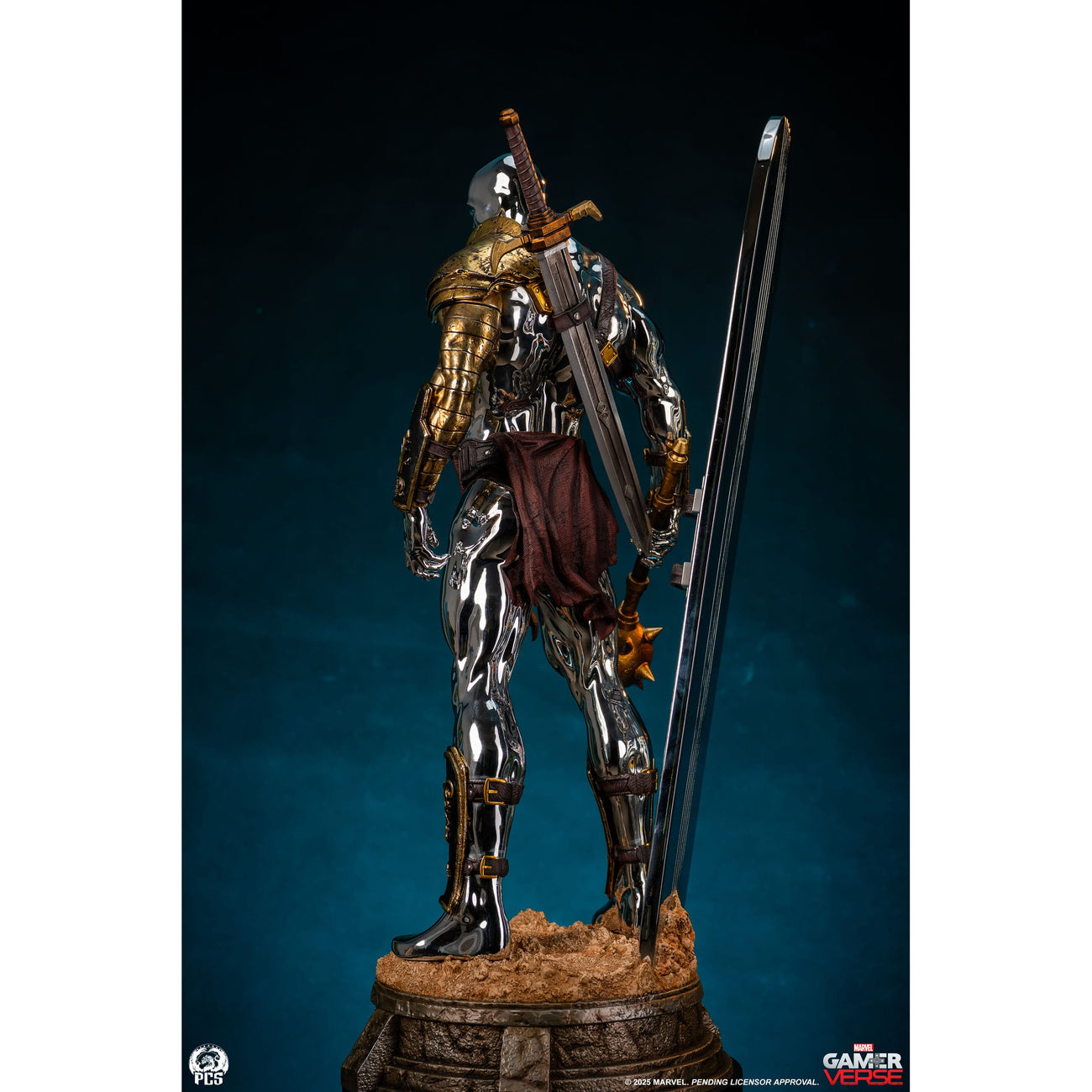 Image produit Marvel Gamerverse Statue 1/3 Silver Surfer 77 cm