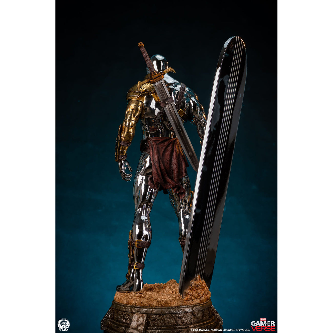 Image produit Marvel Gamerverse Statue 1/3 Silver Surfer 77 cm