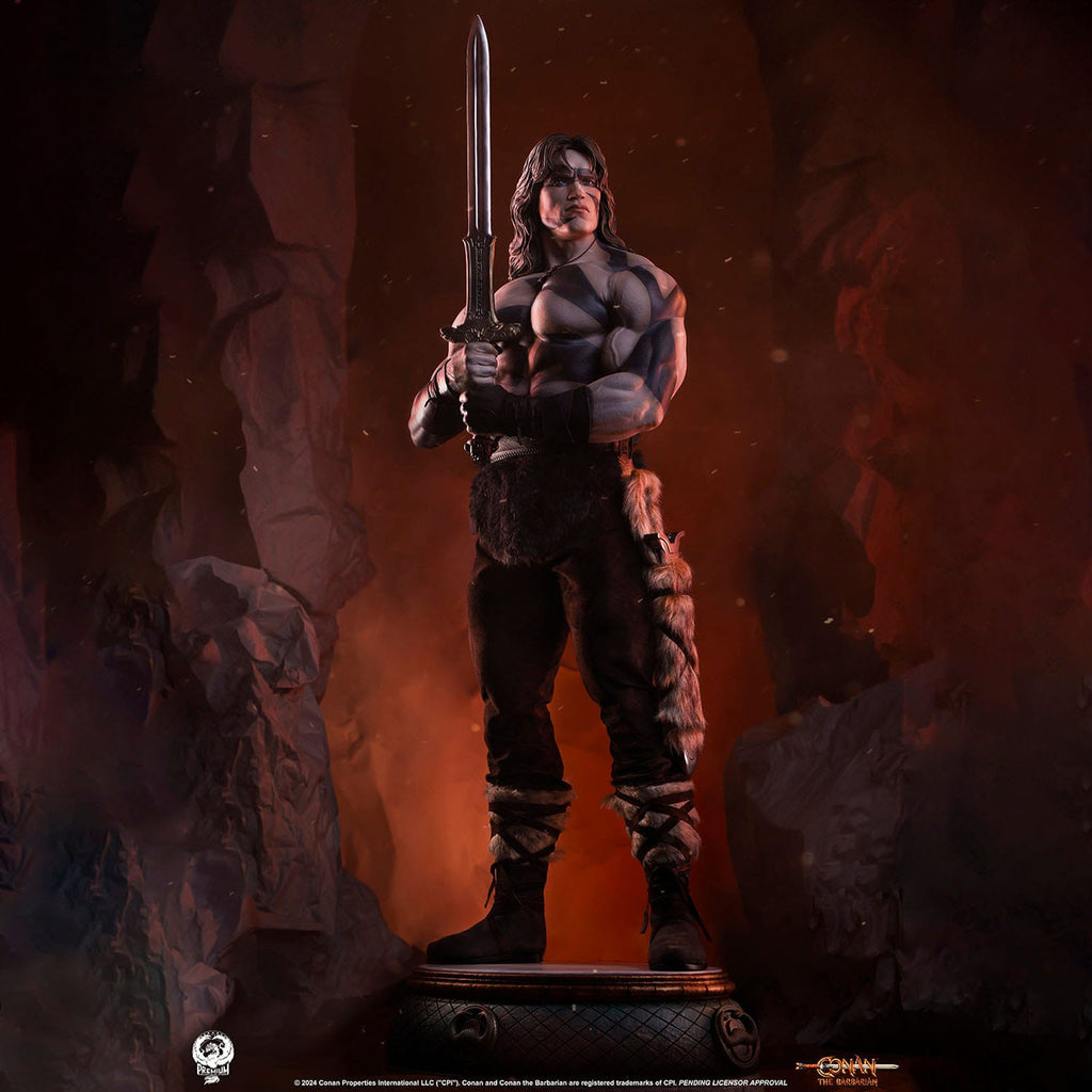 Image produit Conan le Barbare Statue Elite Series 1/2 Conan Warpaint