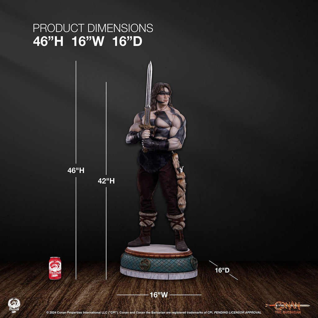 Image produit Conan le Barbare Statue Elite Series 1/2 Conan Warpaint