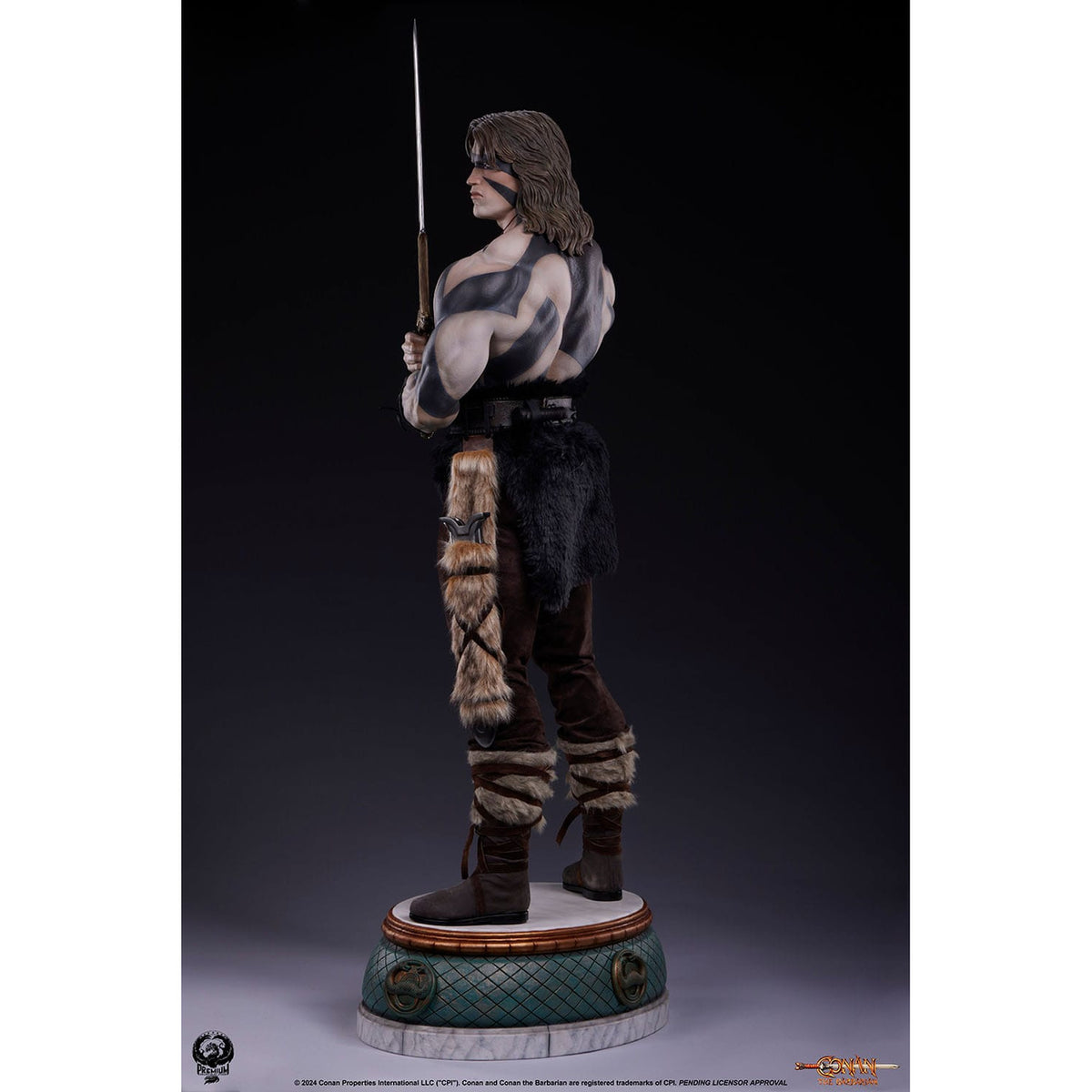 Image produit Conan le Barbare Statue Elite Series 1/2 Conan Warpaint