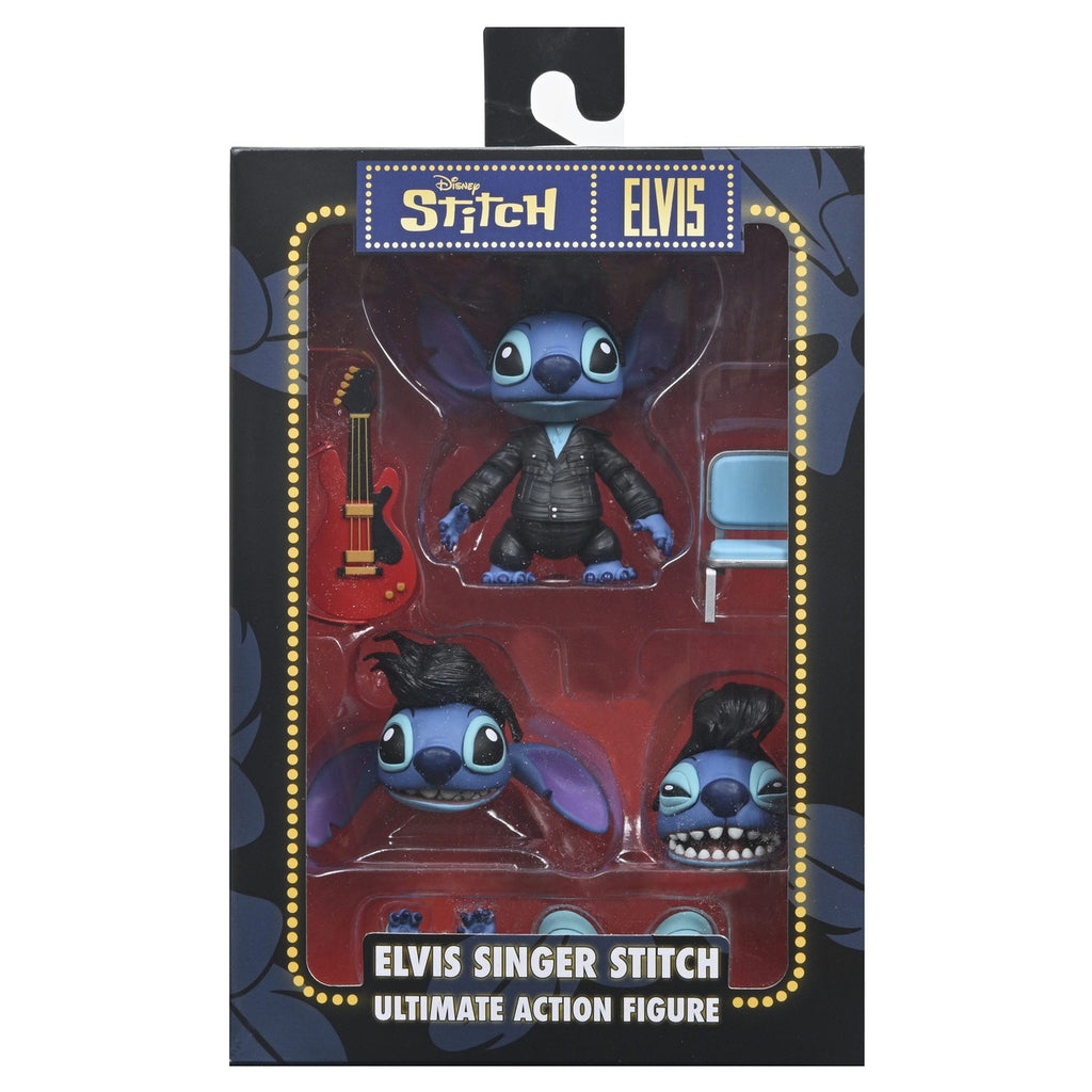 Image produit Lilo & Stitch Figurine articulée Ultimate Singer Elvis Stitch 7 cm