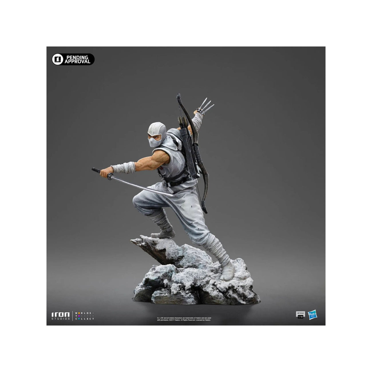 Image produit GI Joe Statue Art Scale 1/10 Storm Shadow 23 cm