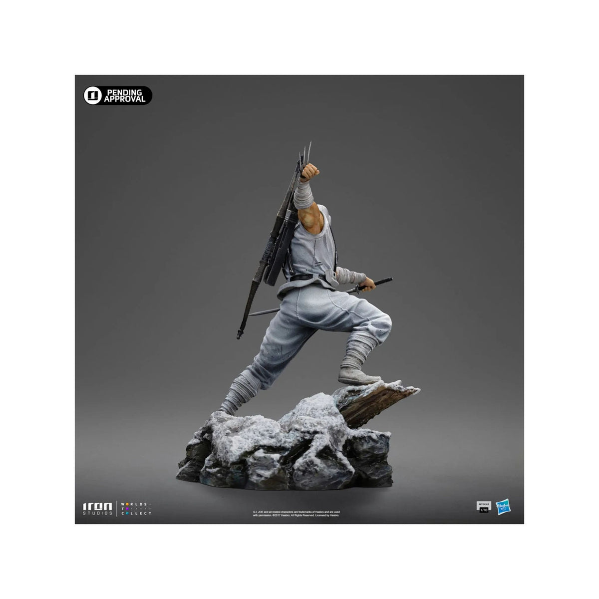 Image produit GI Joe Statue Art Scale 1/10 Storm Shadow 23 cm